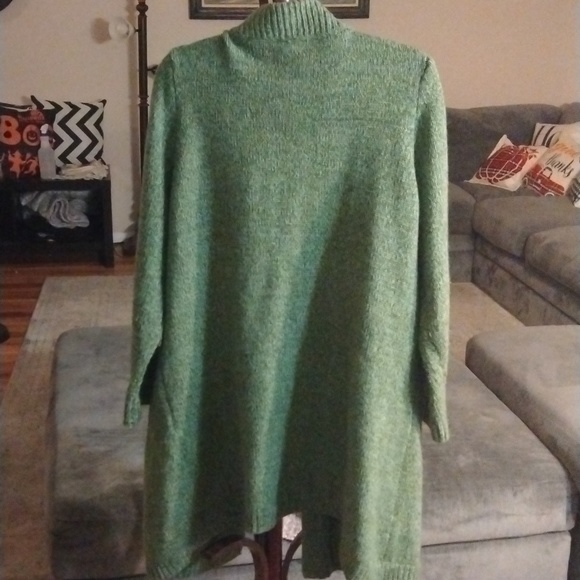 Women Within Cardigan Sweater Button Down with two Pockets in the front. - Picture 8 of 9